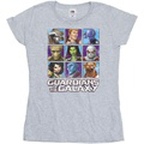 Camiseta manga larga Character Squares para mujer - Guardians Of The Galaxy - Modalova