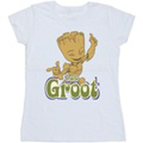 Camiseta manga larga Groot Dancing para mujer - Guardians Of The Galaxy - Modalova