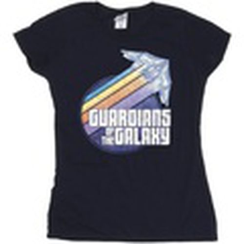 Camiseta manga larga Badge Rocket para mujer - Guardians Of The Galaxy - Modalova
