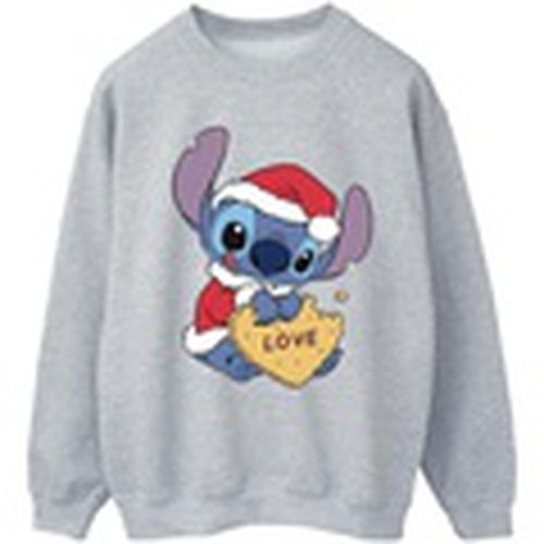 Jersey Lilo And Stitch Christmas Love Biscuit para mujer - Disney - Modalova