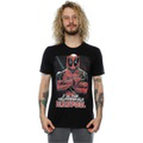 Camiseta manga larga Deadpool Crossed Arms para hombre - Marvel - Modalova