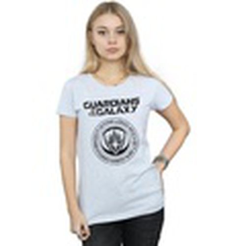 Camiseta manga larga Guardians Of The Galaxy Vol. 2 Distressed Seal para mujer - Marvel - Modalova