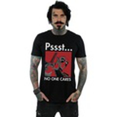 Camiseta manga larga No One Cares para hombre - Marvel - Modalova