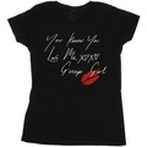 Camiseta manga larga You Know You Love Me para mujer - Gossip Girl - Modalova