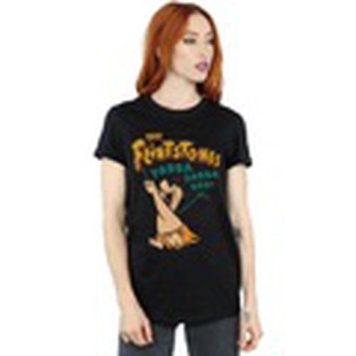 Camiseta manga larga Fred Yabba Dabba Doo para mujer - The Flintstones - Modalova