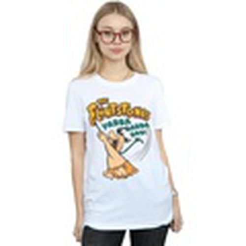 Camiseta manga larga Yabba Dabba Doo para mujer - The Flintstones - Modalova