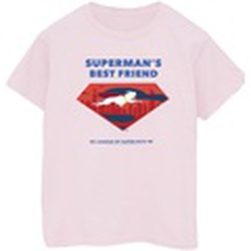 Camiseta manga larga DC League Of Super-Pets Superman's Best Friend para hombre - Dc Comics - Modalova