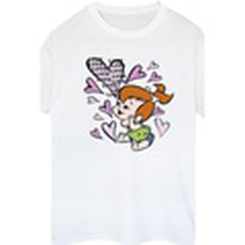 Camiseta manga larga Pebbles Love Love Love para mujer - The Flintstones - Modalova
