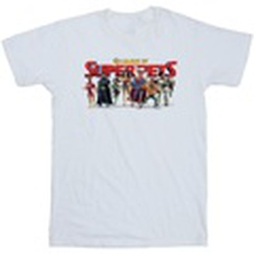 Camiseta manga larga DC League Of Super-Pets Group Logo para hombre - Dc Comics - Modalova