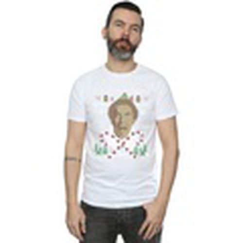 Camiseta manga larga Christmas Fair Isle para hombre - Elf - Modalova