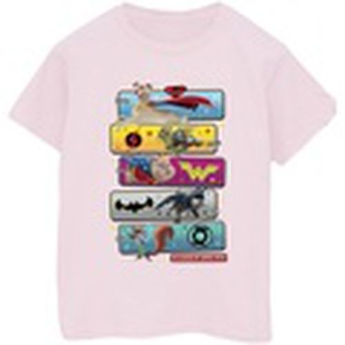 Camiseta manga larga DC League Of Super-Pets Character Pose para hombre - Dc Comics - Modalova