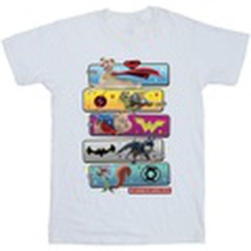 Camiseta manga larga DC League Of Super-Pets Character Pose para hombre - Dc Comics - Modalova