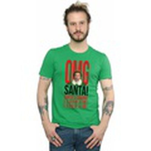 Camiseta manga larga OMG I Know Him para hombre - Elf - Modalova