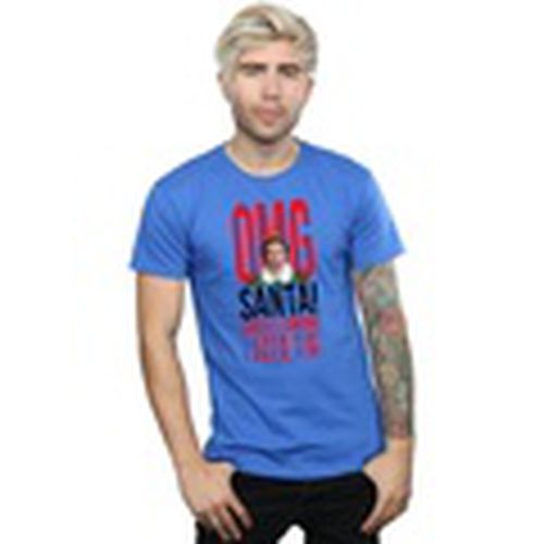 Camiseta manga larga OMG I Know Him para hombre - Elf - Modalova