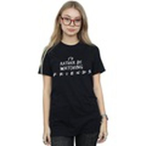 Camiseta manga larga Rather Be Watching para mujer - Friends - Modalova