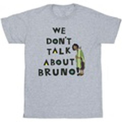 Camiseta manga larga Encanto We Dont Talk About Bruno para hombre - Disney - Modalova