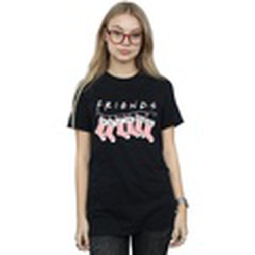 Camiseta manga larga Christmas Stocking Logo para mujer - Friends - Modalova