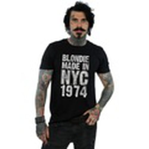 Camiseta manga larga Punk NYC para hombre - Blondie - Modalova