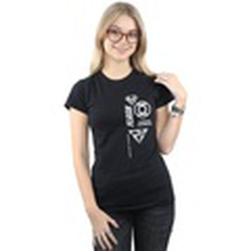 Camiseta manga larga Justice League para mujer - Dc Comics - Modalova