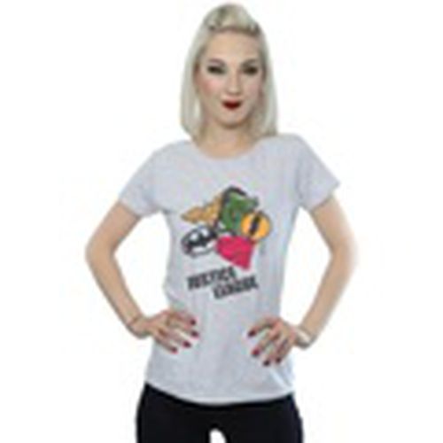 Camiseta manga larga Justice League para mujer - Dc Comics - Modalova