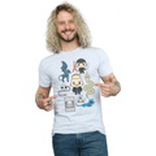 Camiseta manga larga Chibi Grindelwald para hombre - Fantastic Beasts - Modalova