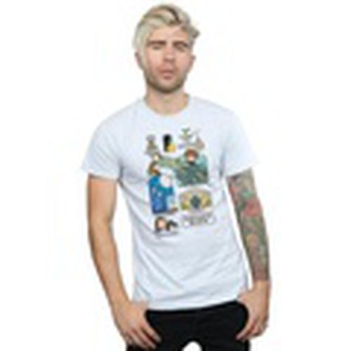 Camiseta manga larga Chibi Newt para hombre - Fantastic Beasts - Modalova