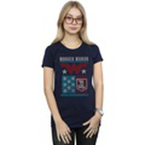 Camiseta manga larga Justice League para mujer - Dc Comics - Modalova