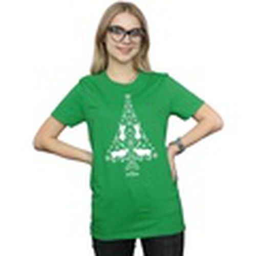 Camiseta manga larga Frozen Christmas Tree para mujer - Disney - Modalova
