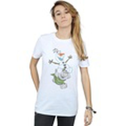 Camiseta manga larga Frozen Olaf And Troll para mujer - Disney - Modalova