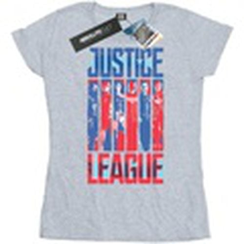 Camiseta manga larga Justice League para mujer - Dc Comics - Modalova