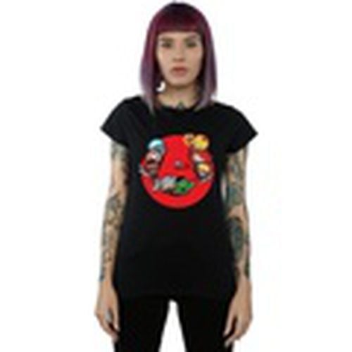 Camiseta manga larga Avengers Ready Steady War para mujer - Marvel - Modalova