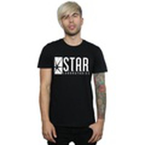 Camiseta manga larga STAR Labs para hombre - Dc Comics - Modalova