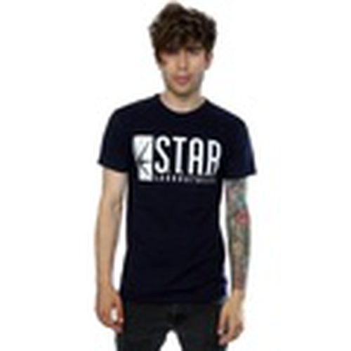 Camiseta manga larga STAR Labs para hombre - Dc Comics - Modalova