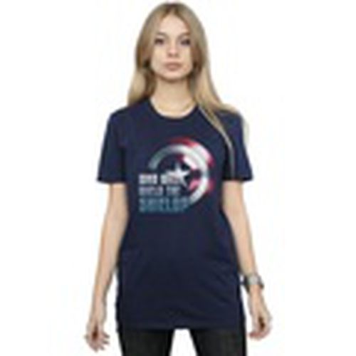 Camiseta manga larga Wield The Shield para mujer - Marvel - Modalova