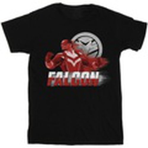 Camiseta manga larga The Falcon And The Winter Soldier Falcon Red Fury para mujer - Marvel - Modalova