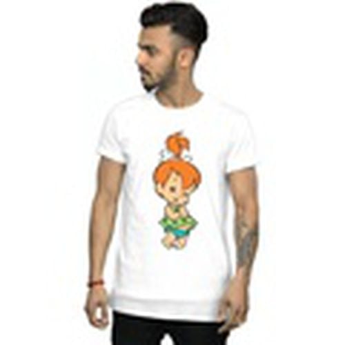 Camiseta manga larga Pebbles Flintstone para hombre - The Flintstones - Modalova