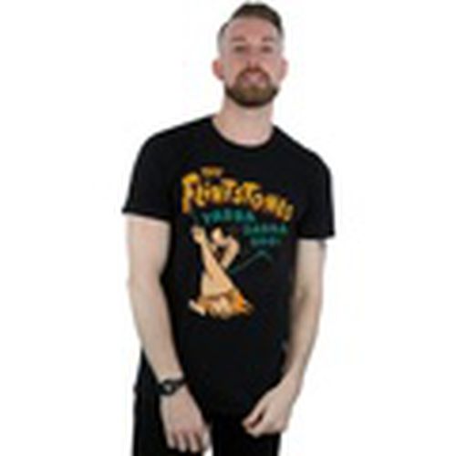 Camiseta manga larga Fred Yabba Dabba Doo para hombre - The Flintstones - Modalova