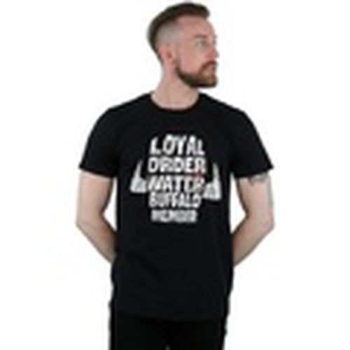Camiseta manga larga Loyal Order Water Buffalo Member para hombre - The Flintstones - Modalova