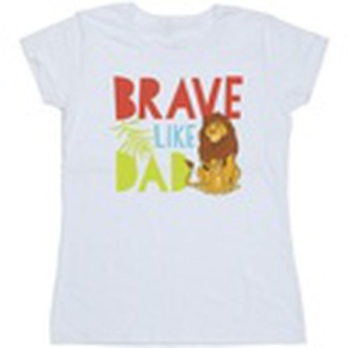 Camiseta manga larga The Lion King Brave Like Dad para mujer - Disney - Modalova