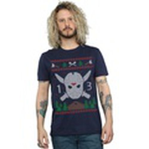 Camiseta manga larga Christmas Fair Isle para hombre - Friday 13Th - Modalova