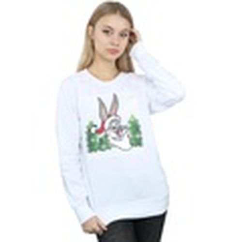 Jersey Bugs Bunny Christmas Fair Isle para mujer - Dessins Animés - Modalova