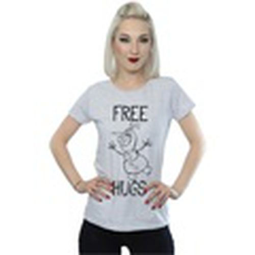 Camiseta manga larga Frozen Olaf Free Hugs para mujer - Disney - Modalova