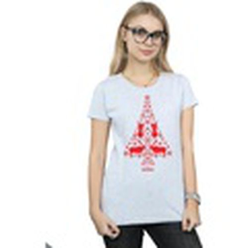 Camiseta manga larga Frozen Christmas Tree para mujer - Disney - Modalova