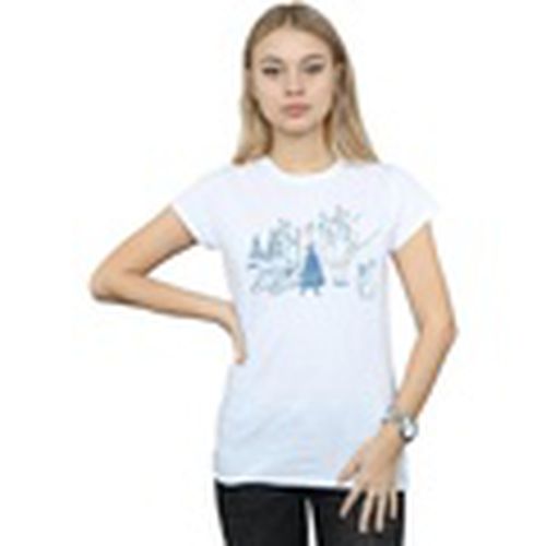 Camiseta manga larga Frozen Anna Sven And Olaf para mujer - Disney - Modalova