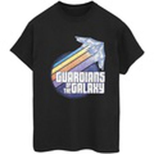 Camiseta manga larga Badge Rocket para mujer - Guardians Of The Galaxy - Modalova