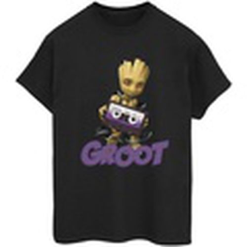Camiseta manga larga Groot Casette para mujer - Guardians Of The Galaxy - Modalova