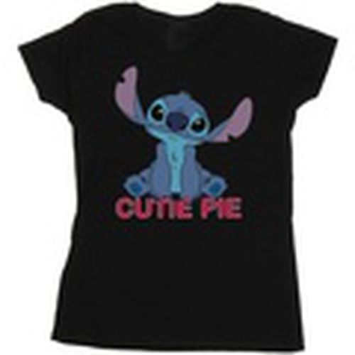Camiseta manga larga Lilo And Stitch Stitch Cutie Pie para mujer - Disney - Modalova