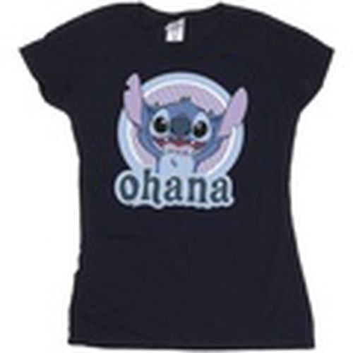 Camiseta manga larga Lilo And Stitch Ohana Circle para mujer - Disney - Modalova