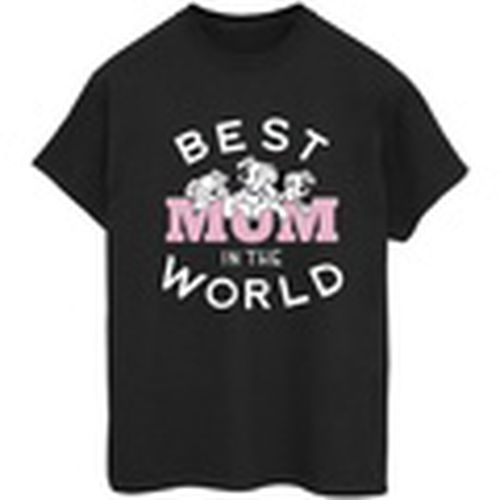 Camiseta manga larga 101 Dalmatians Best Mum In The World para mujer - Disney - Modalova