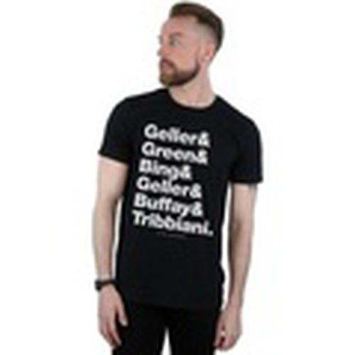 Camiseta manga larga Surnames Text para hombre - Friends - Modalova